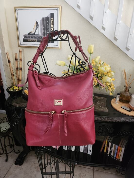 Dooney & Bourke Handbags - Dooney & Bourke Dillon Pocket Sac Hobo Bag